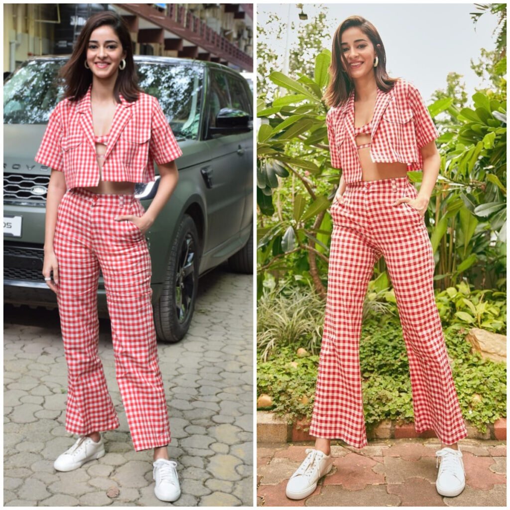 Ananya Panday in Bodyepisodes co-ord set shows how to get on track with the cool gingham print; Yay or Nay?