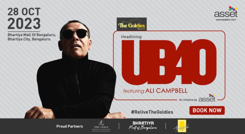 The Goldies - UB40 featuring Ali Campbell | Bangalore