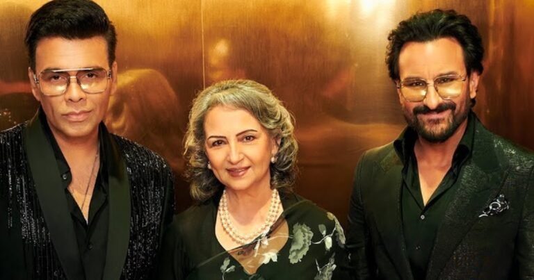 Koffee With Karan 8 Episode 10: Sharmila Tagore’s Graceful Discussion of Saif Ali Khan’s Relationship With Amrita Singh, Alongside Her Praise for Daughter-in-law Kareena Kapoor – A Refreshing and Progressive Perspective!